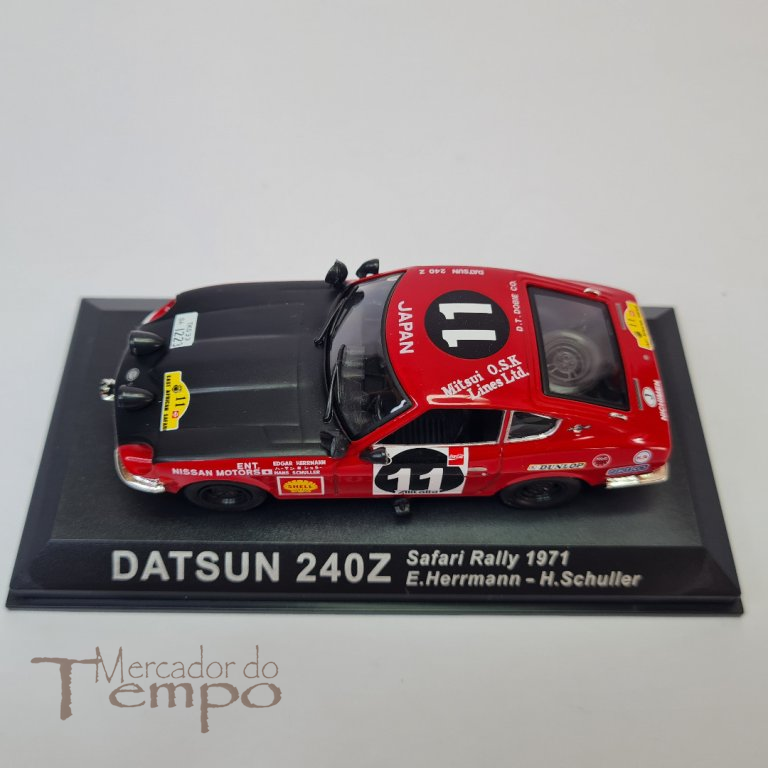 Miniatura 1/43 Altaya Safari Rally 1971, Datsun 240 Z #11
