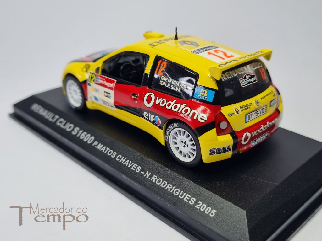 1/43 Altaya Renault Clio S1600 #12 Rallye de Portugal 2005