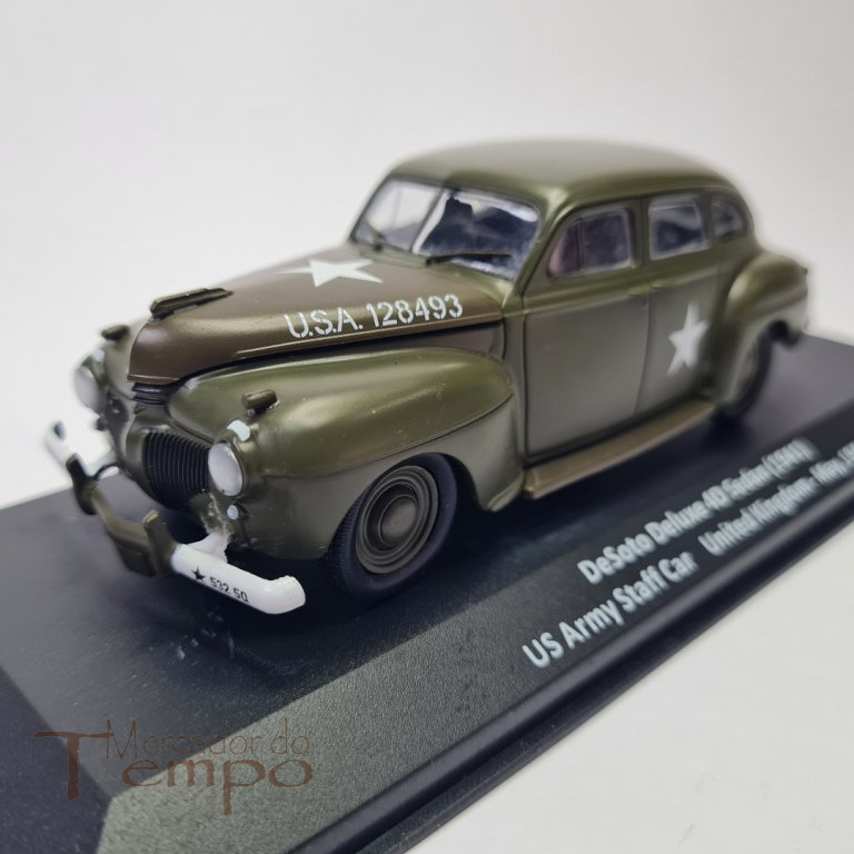Miniatura 1/43 Militar DeSoto Deluxe 4D Sedan, US Army Staff Car, UK 1944