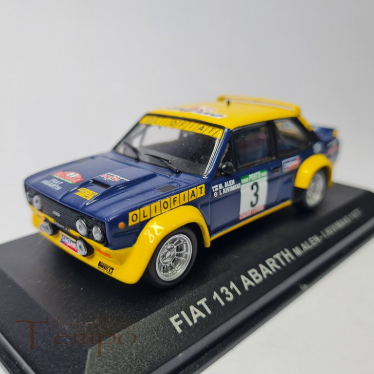 Miniatura 1/43 Altaya Rallye de Portugal 1977, Fiat 131 Abarth #3
