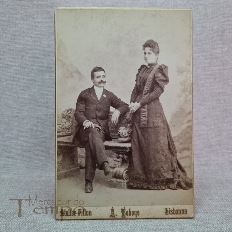 Foto CDV Sec.XIX Phot. Casa Real A.Bobone Atelier Fillon