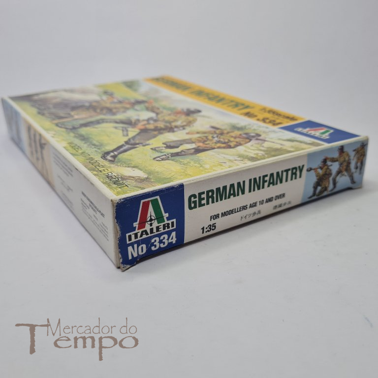Kit figuras militares 1/35 Italeri German Infantry #334