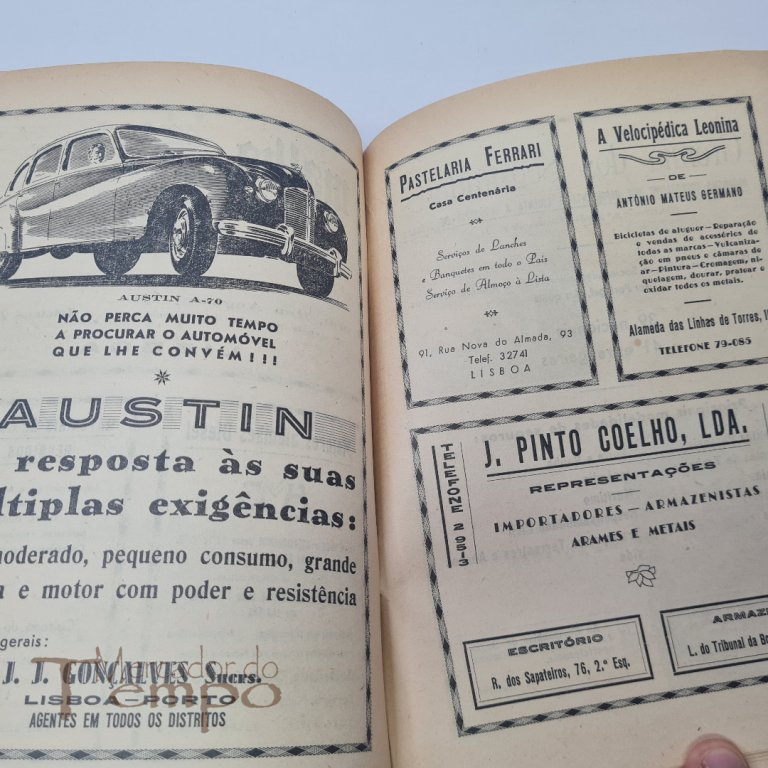 Marchas dos Bairros de Lisboa programa oficial 1950 + Bilhetes