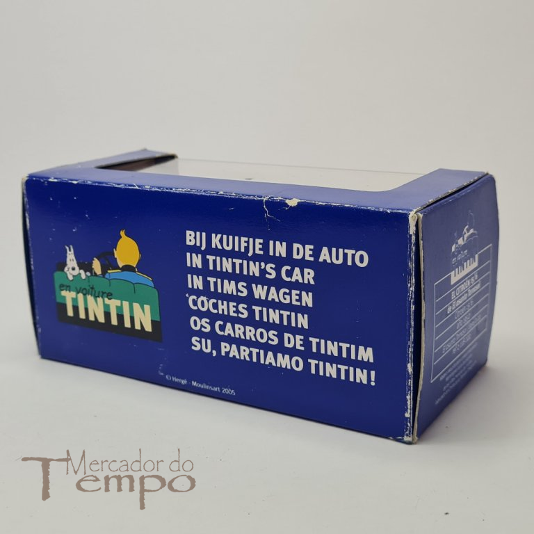 Miniatura 1/43 Tintin, Citroen 15, L'Affaire Tournesol edições Atlas
