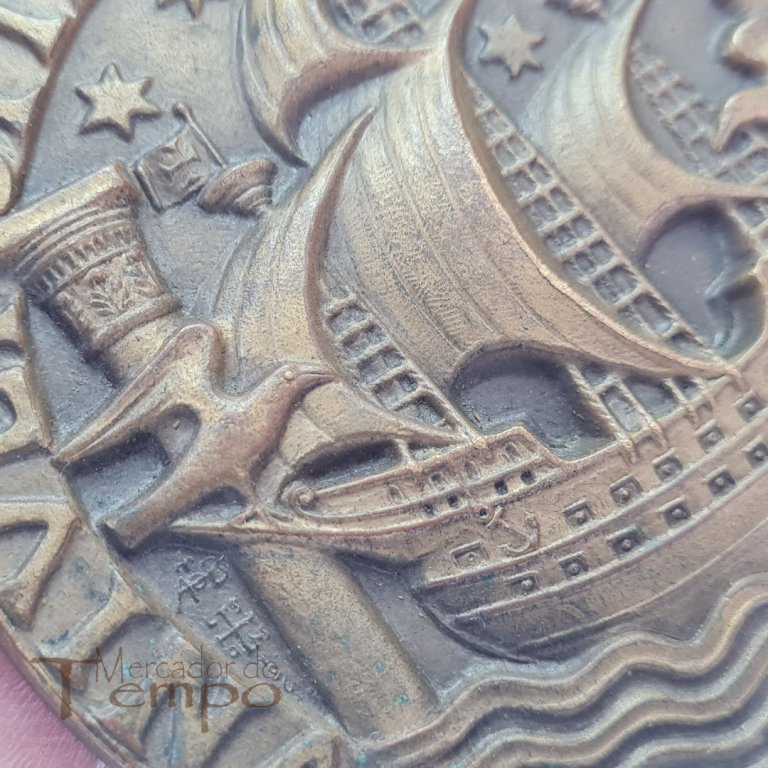 Medalha bronze Ministério das Obras Publicas, 1961 Álvaro de Brée