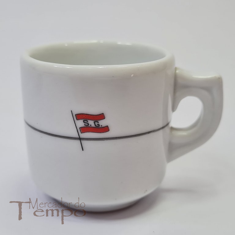 Chávena café porcelana Vista Alegre 1947-68 da S.G.(Sociedade Geral)