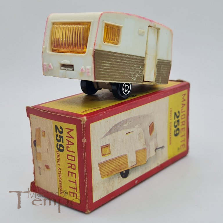 Miniatura Majorette Caravan Lovely Sterckeman #259 com caixa original