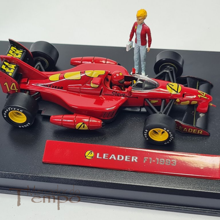 Miniatura 1/43 Michel Vaillant Leader F1-1993, edições altaya