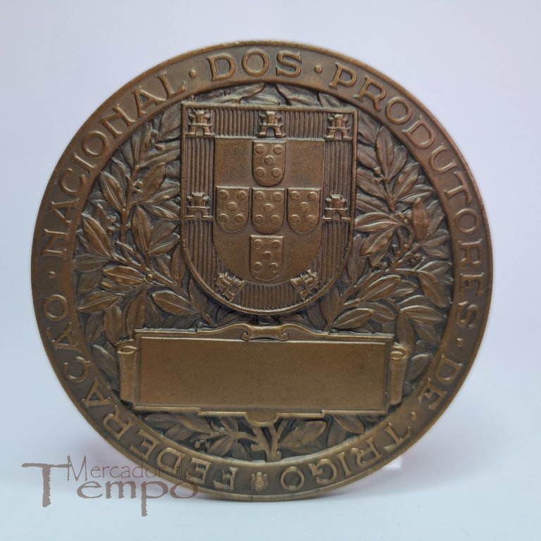 Medalha bronze Federação Nacional Produtores Trigo 1933 -1958