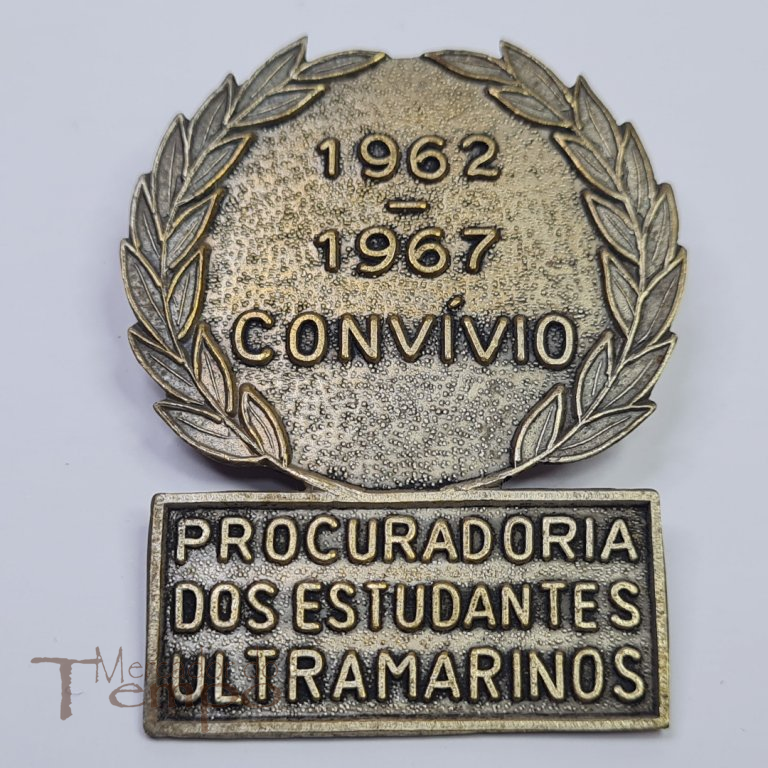 crachá da procuradoria dos Estudantes Ultramarinos, Convivio 1962 – 1967