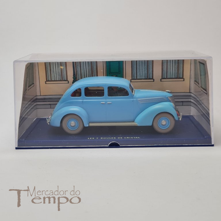 Miniatura 1/43 Tintin, Ford V8 Les 7 Boules de Cristal, edições Atlas