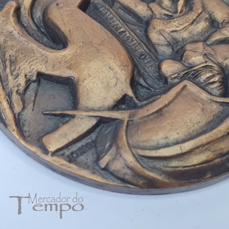 Medalha bronze Congresso Hispano Luso Americano Filipino de Municipios, 1959