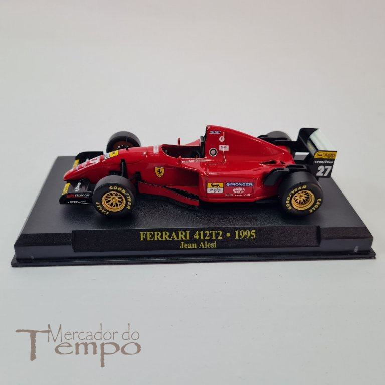 Miniatura 1/43 Altaya Ferrari  F1 412T2 1995 Jean Alesi #27
