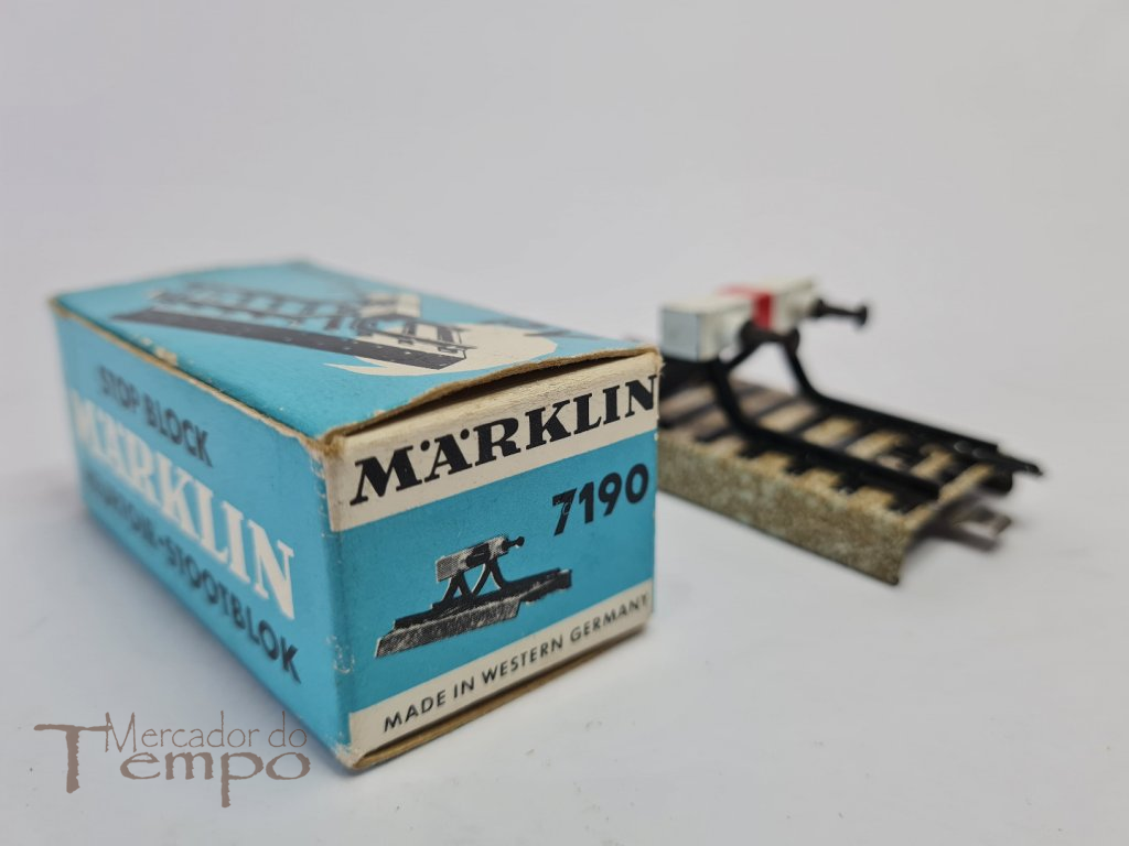 Comboios Marklin - caixa antiga com Stop Block Ref. 7190