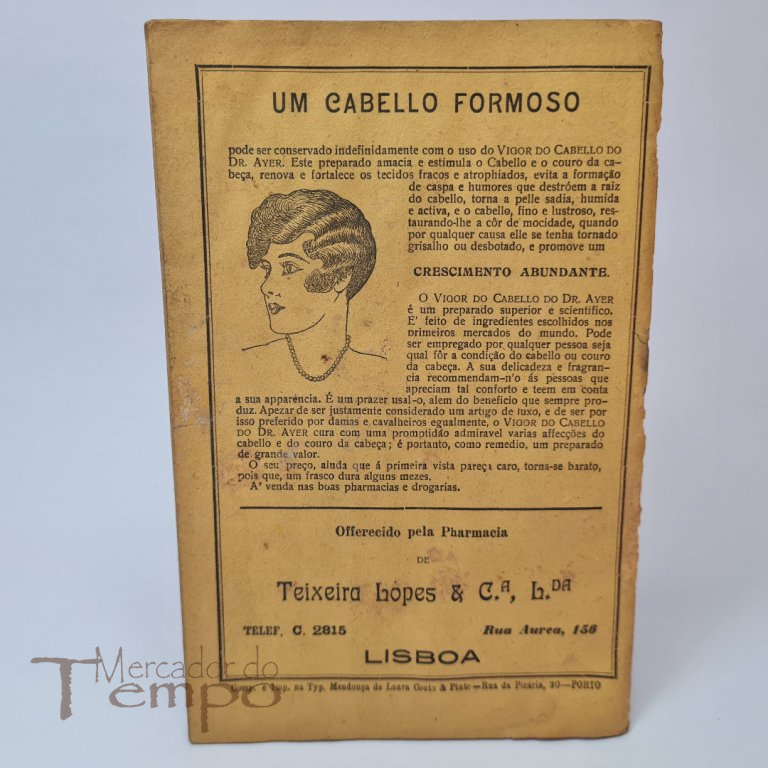 Calendário e Folhinha Portugueza do Doutor Ayer, 1929