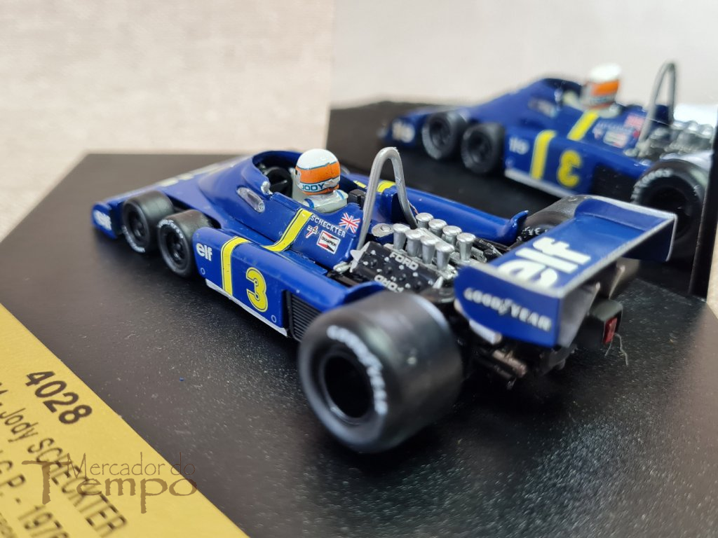 Miniatura 1/43 Quartzo 4028 Tyrrell P34 Jody Scheckter 1976