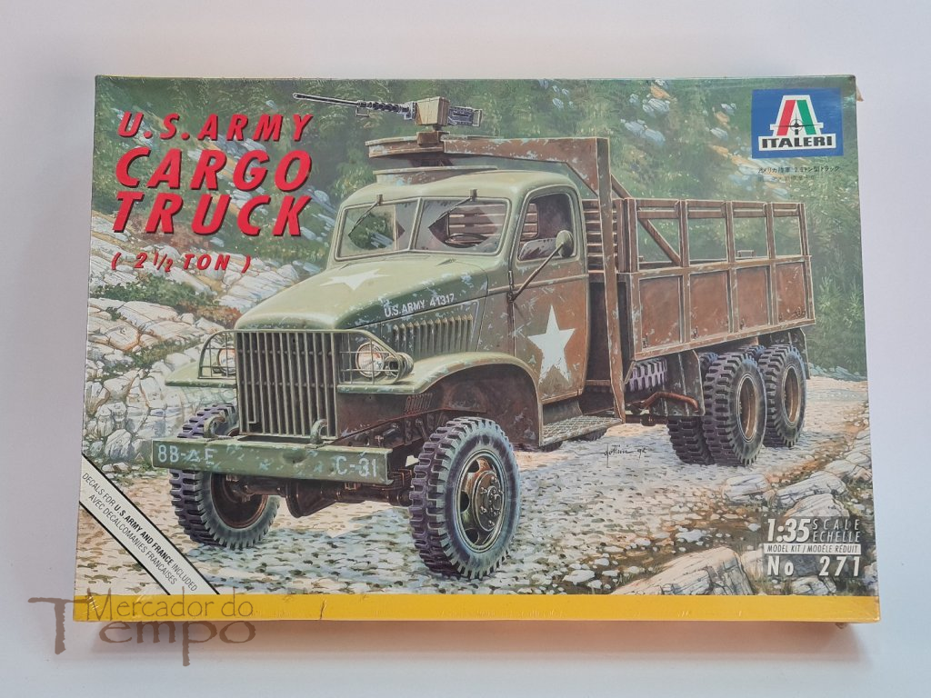 Kit Militar 1/35 Italeri US Army Cargo Truck, Ref. 271, selado