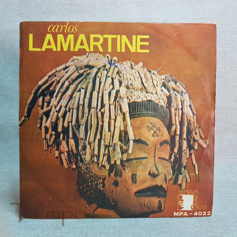  
Disco 45 rpm Carlos Lamartine. 
