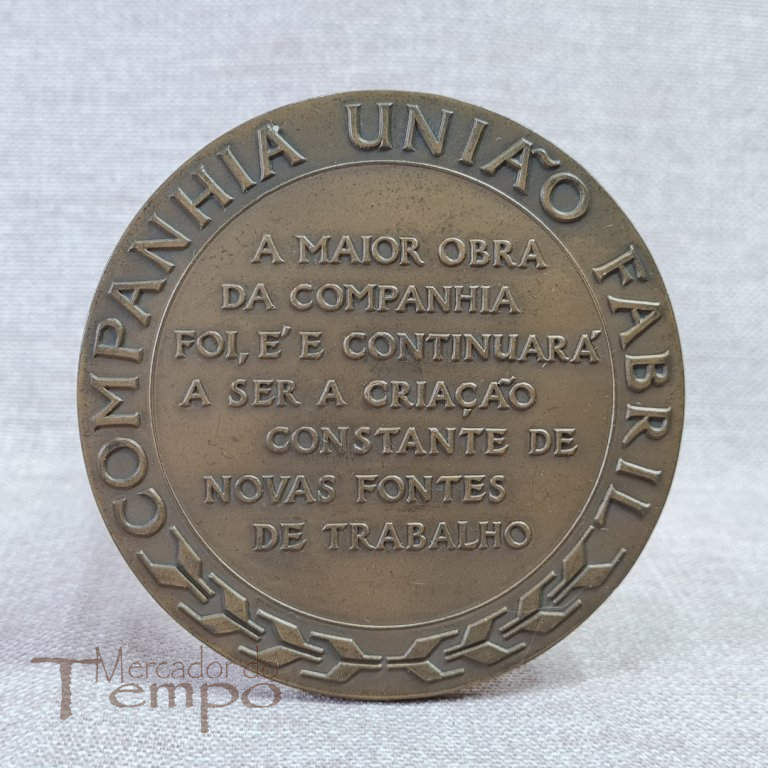 Medalha bronze Centenário CUF 1965 M.Norte