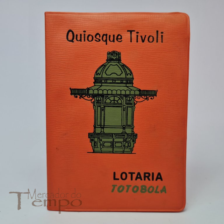 Capa plástico publicidade/oferta do Quiosque Tivoli Totoloto / Totobola