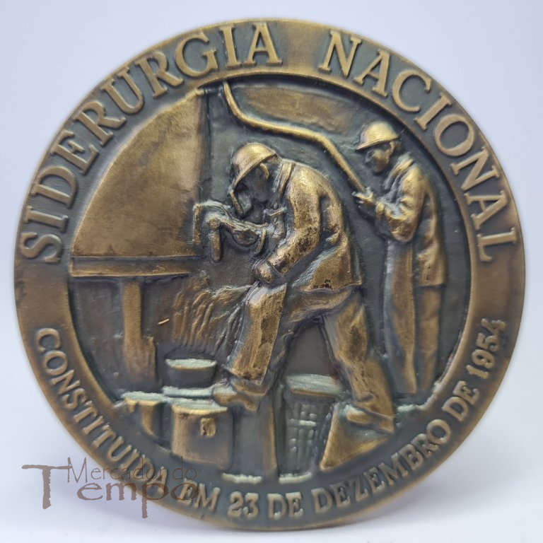 Medalha em bronze Siderurgia Nacional
