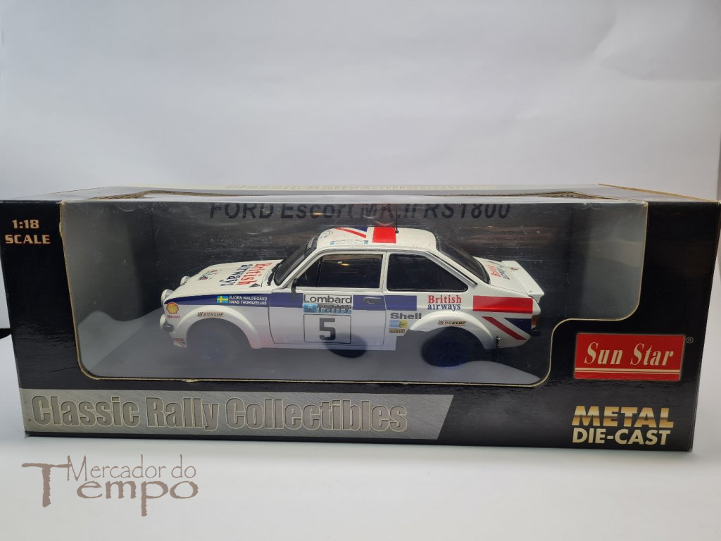 1/18 Sun Star Ford Escort MkII RS1800 Rally Lombard RAC 1977