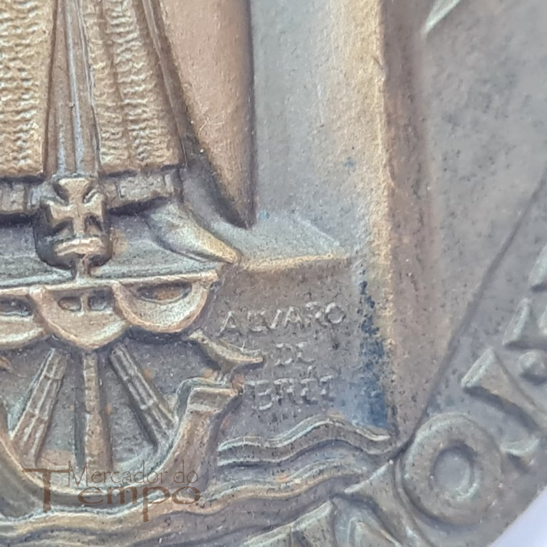 Medalha bronze VIII Centenário da Tomada de Lisboa aos Mouros 1147-1947