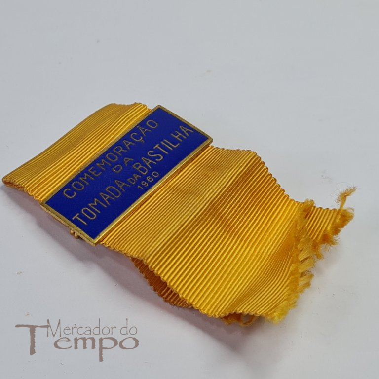 Placa esmaltada Comemoração da Tomada da Bastilha 1960