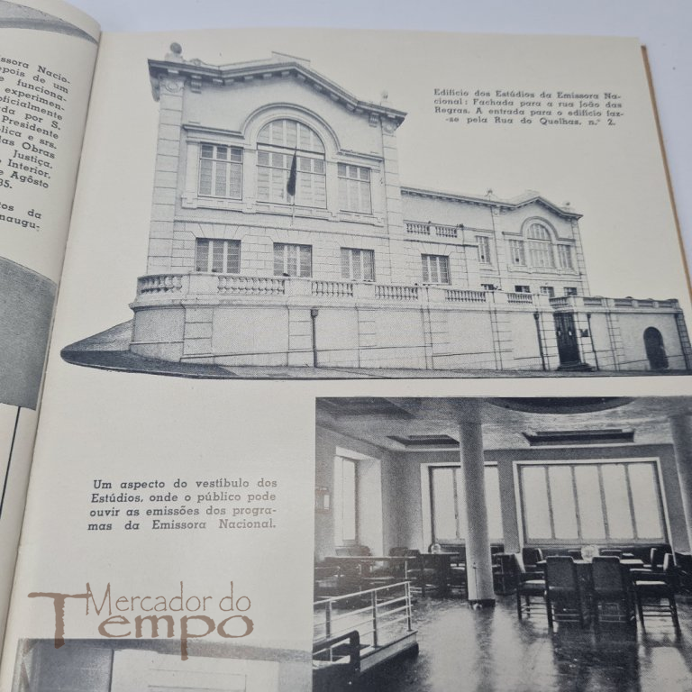 Livro os 3 primeiros anos da Emissora Nacional 1935-1938