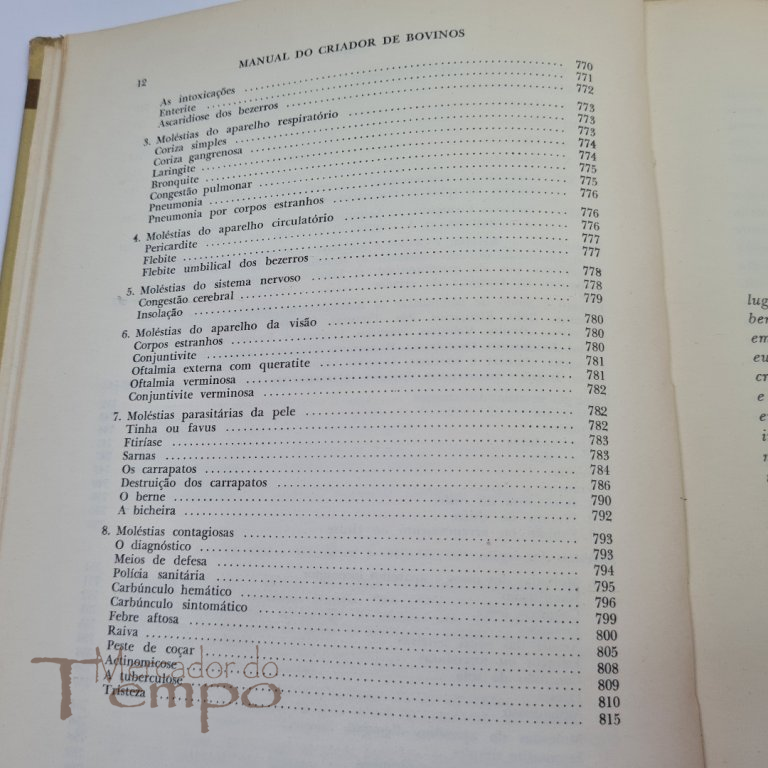 Manual do Criador de Bovinos, Nicolau Athanassof, 1953