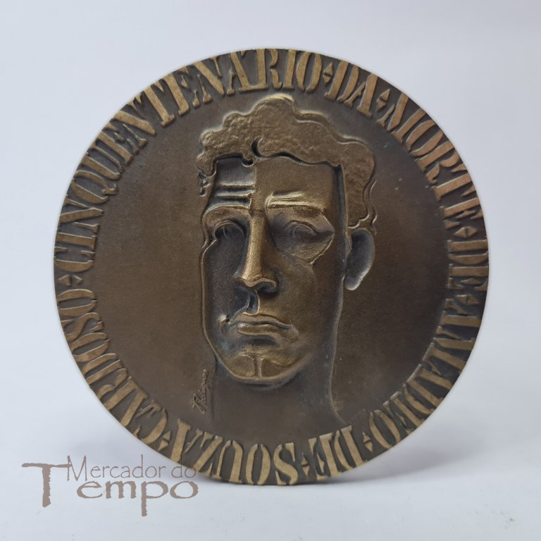 Medalha bronze Cinquentenário Morte de Amadeo Sousa Cardoso