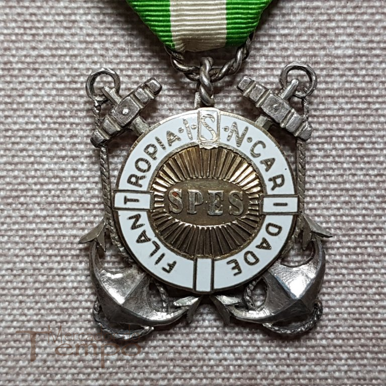 Medalha Condecoração do Instituto de Socorros a Naufragos SPES