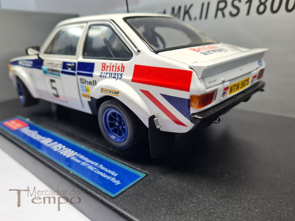 1/18 Sun Star Ford Escort MkII RS1800 Rally Lombard RAC 1977