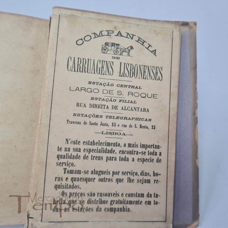 Planta de Lisboa – Typ de Christovão A. Rodrigues, 1880