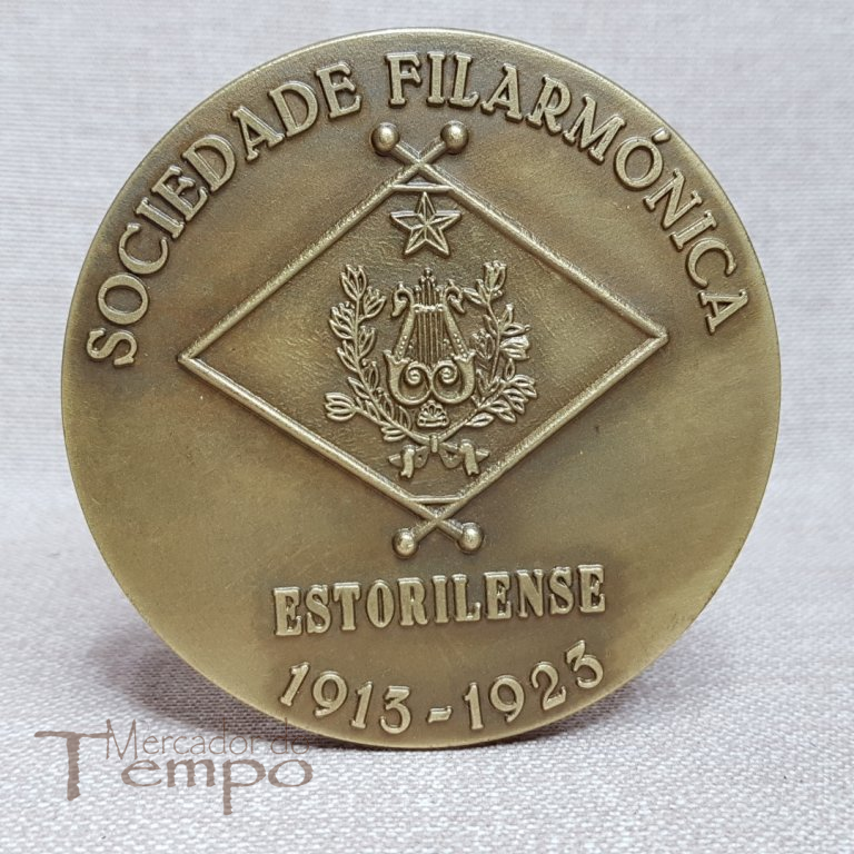 Medalha bronze Bombeiros Voluntários dos Estoris