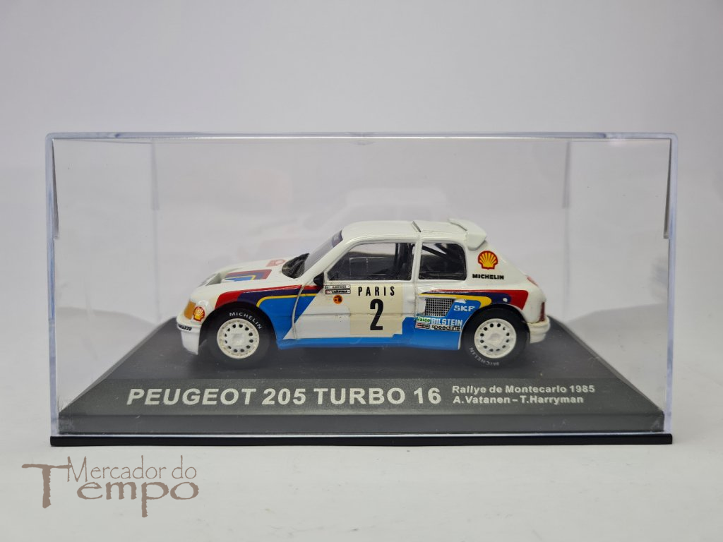 1/43 Altaya Peugeot 205 Turbo 16 Rallye de Monte Carlo #2 1985