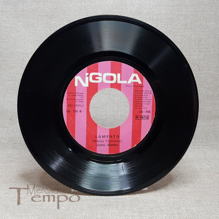 Disco 45 rpm N'Gola - Conjunto Musangola - Trigo Limpo 