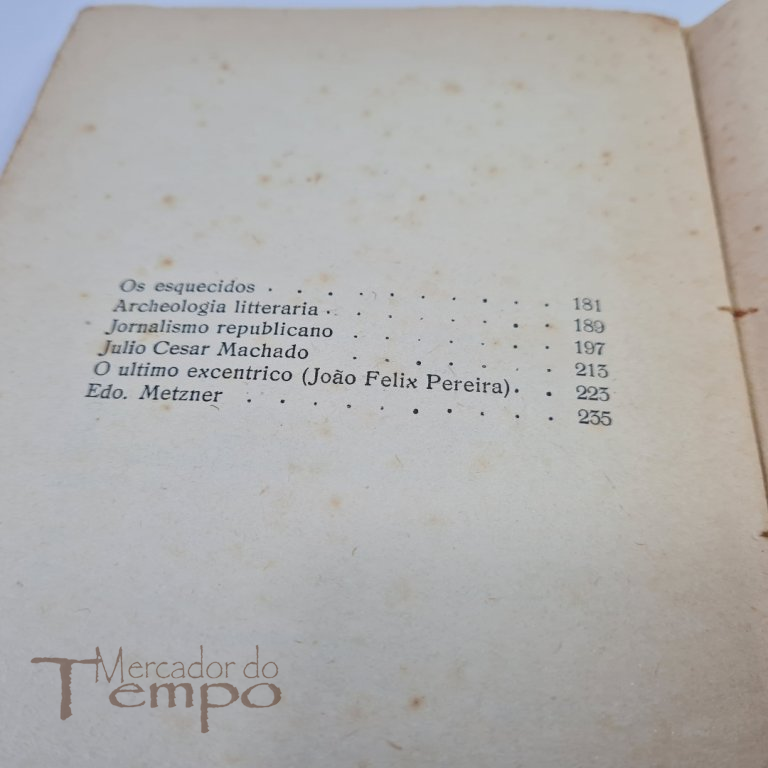 Albino Forjaz de Sampaio - Homens de letras, 1930, 1º Milhar