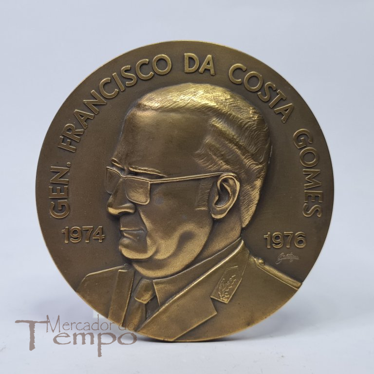 Medalha bronze General Costa Gomes 13º Presidente de Portugal