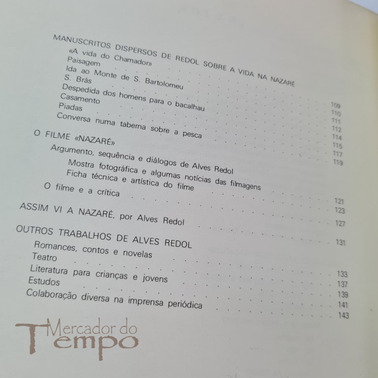 A Nazaré na obra de Alves Redol, 1980