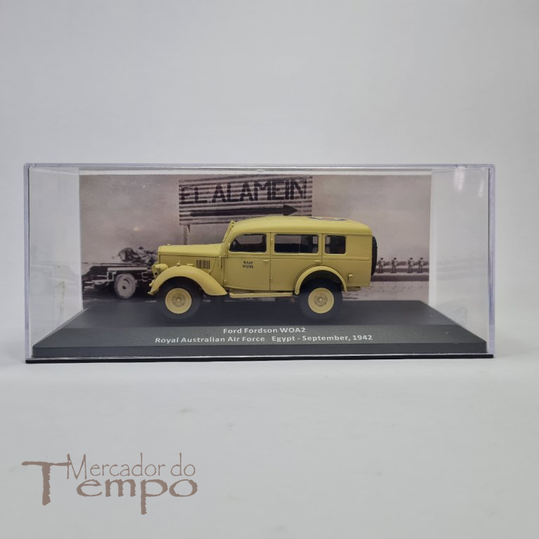 Miniatura 1/43 Militar Ford Fordson, Austrália ais force, 1942, Altaya