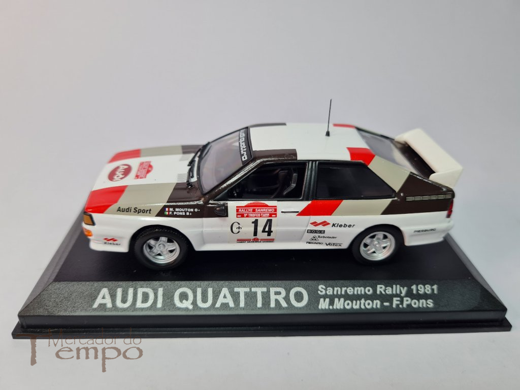1/43 Altaya Rally Sanremo 1981, Audi Quattro. M.Mouton