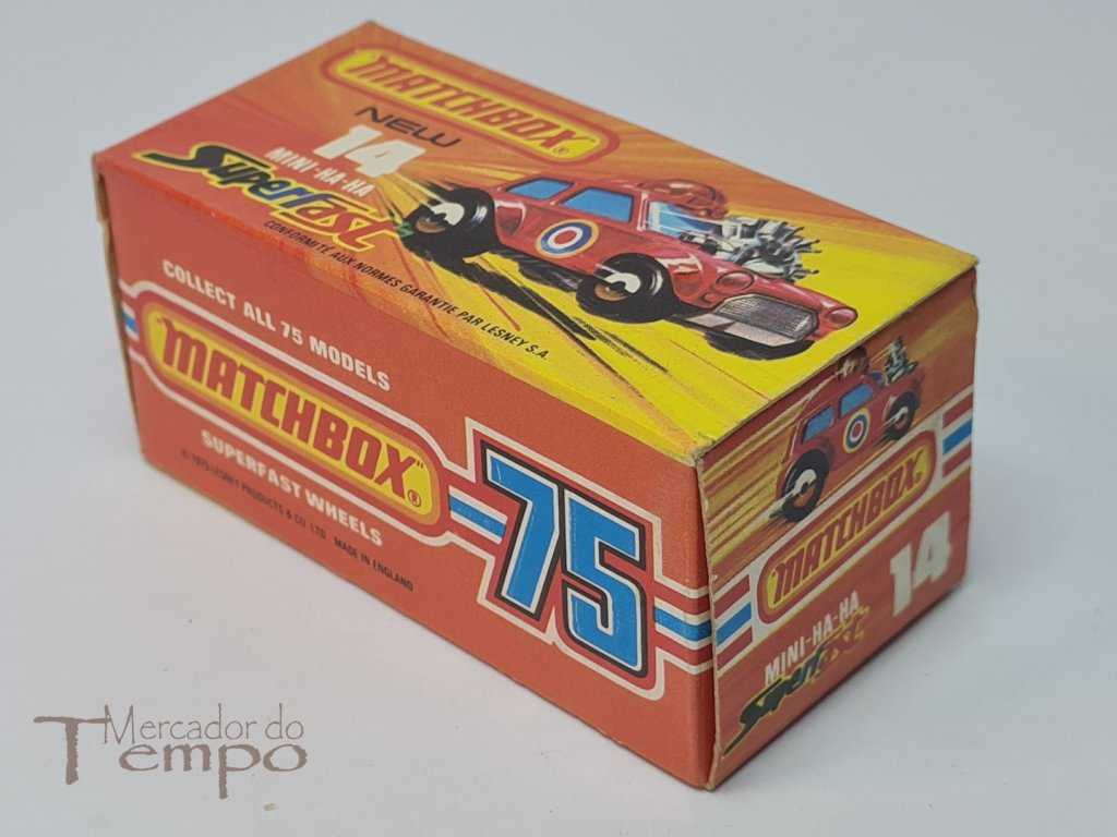 Miniatura Matchbox Mini-Ha-Ha #14 caixa original