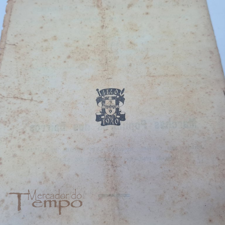 Marchas dos Bairros de Lisboa, programa oficial 1940