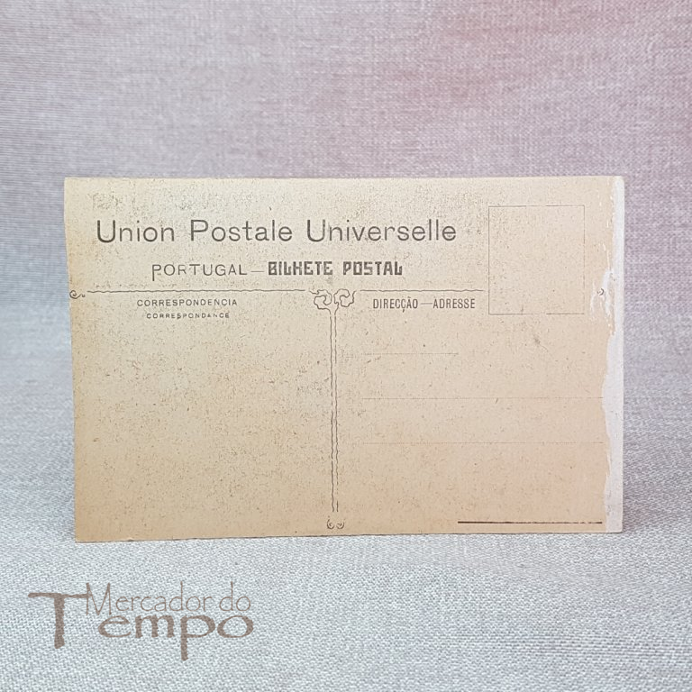 Postal antigo rei D.Manuel II Rei de Portugal