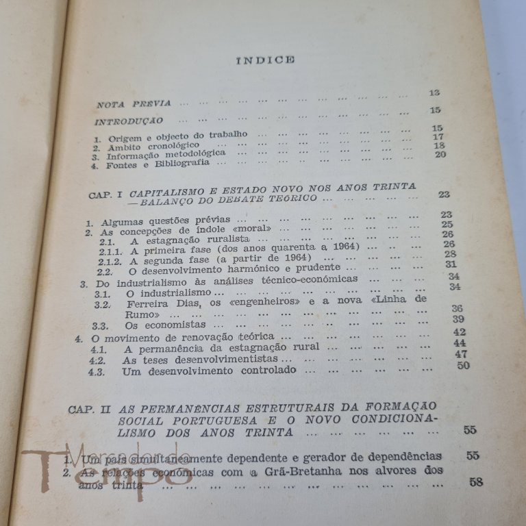O Estado Novo nos anos 30, 1928-1938, Fernando Rosas