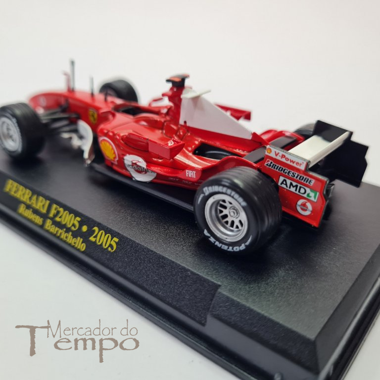 Miniatura 1/43 Altaya Ferrari  F1 F2005 Rubens Barrichello  #2