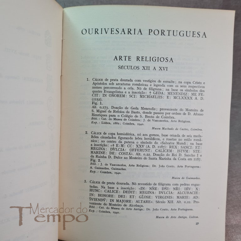 Exposição de Ourivesaria Portuguesa e Francesa - 1955