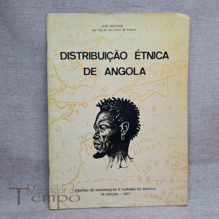 Distribuição Ètnica de Angola - José Redinha 1971