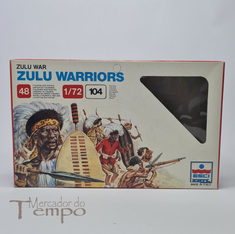 Figuras ESCI 1/72 Zulu Warriors